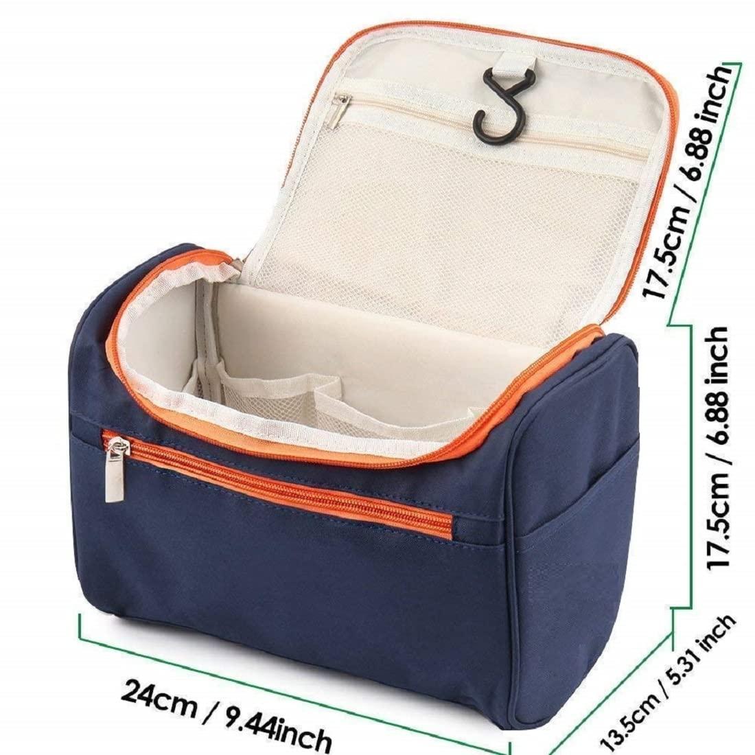 Trousse de maquillage bleue